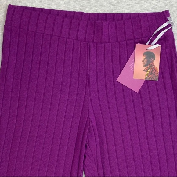 Victor Glemaud x Target Women's Flare Pants (Grape Juice Purple) - Picture 5 of 7